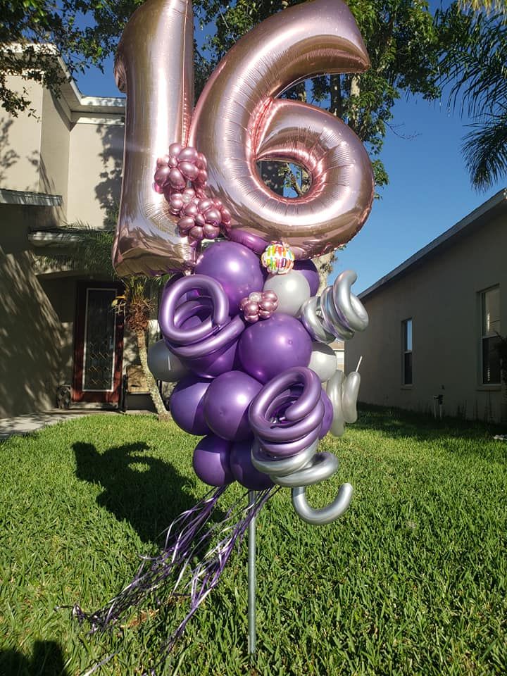 Balloon Numbers & Letters